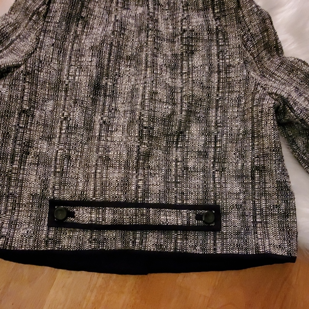 Talbots Black and White jacket size 16 - Picture 5 of 5